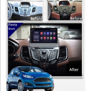 Radio nawigacja ANDROID Ford Fiesta mk7 2007- GPS