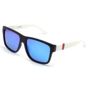 OKULARY PRZECIWSŁONECZNE MĘSKIE POLARYZACYJNE POLARIZED LUSTRZANKI Outlet