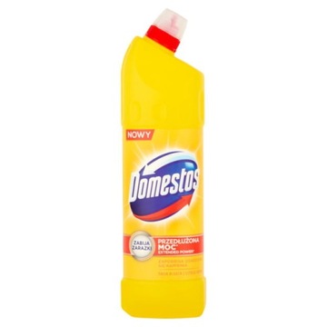 Domestos Przedłużona moc – Płyn dezynfekujący do toalet, 750 ml – Citrus
