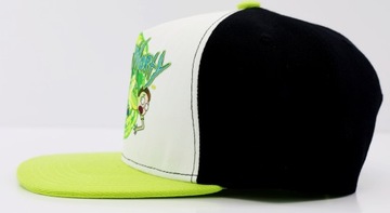 Czapka męska z prostym daszkiem Rick and Morty SNAPBACK 54-59cm regulowana