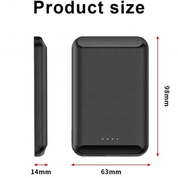 МАГНИТНЫЙ POWERBANK ДЛЯ IPHONE 12.13 MAX 5000МАЧ