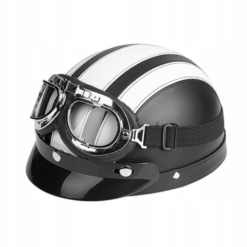 KASK MOTOCYKLOWY GOGLE MOTOCYKLOWE WIZJEREM