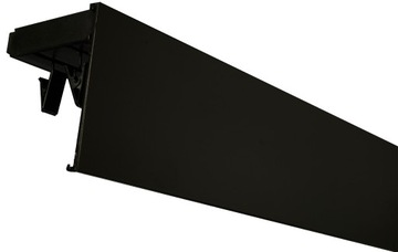 SZYNA SUFITOWA PCV II OSŁONA ALUMINIUM 8 cm 370cm