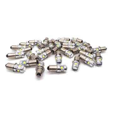 P13 Светодиодная лампа PX13.5, P13.5s 3В для фонарей