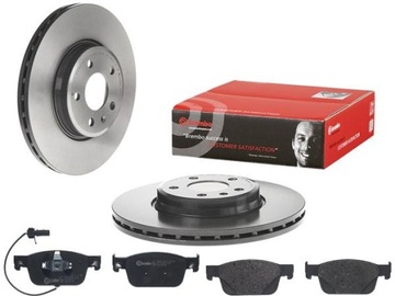 BREMBO TARCZE+KLOCKI ПЕРЕДНЯЯ ЧАСТЬ AUDI A4 B9 A5 F5 314MM 