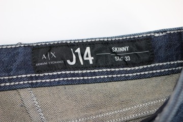Armani Exchange spodnie Slim rozm 33-32 pas 88 cm