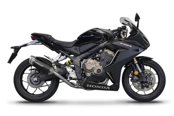 CB 650 R 2019 - 2023 Full system Kolektor wydech tłumik S6 BLACK DOMINATOR