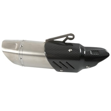 51 мм/2 дюйма волокно в стиле выхлопной трубы мотоцикла