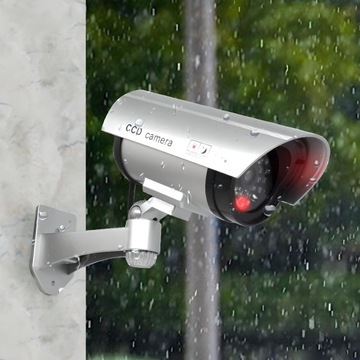 KAMERA ATRAPA IR LED KAMERY ZEWNĘTRZNA Z DIODĄ