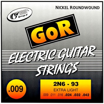 Струны для электрогитары GorStrings 2N6 09-42