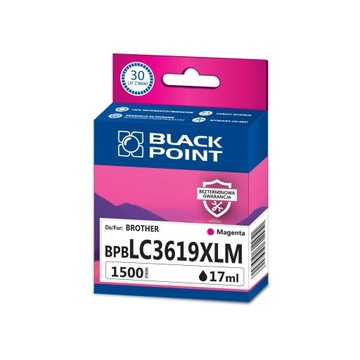 Tusz Black Point Brother LC3619 Magenta MFCJ3530DW