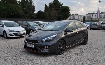 Kia Ceed II GT 5d 1.6 T-GDI 204KM 2017 Kia Ceed 1.6T Benzyna 205km Nawigacja Kamera Klimatyzacja Xenon 1.6 204KM