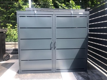 КОРПУС, МУСОРНЫЙ БАК КОНСТРУКЦИЯ 120Л. Сталь.