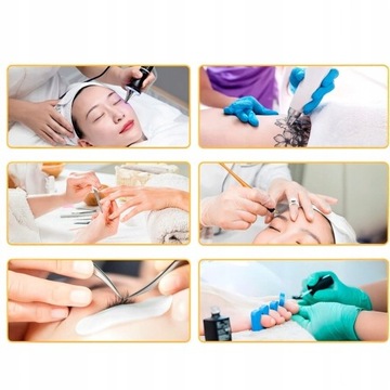 Lampa Kosmetyczna PRO LED 36W Podwójna Giętka do Makijażu Przedłużania Rzęs