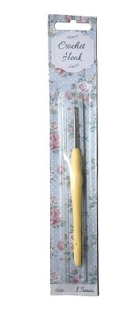 Szydełko z ergonomiczną rączką Crochet Hook silikonowa rączka 1,5mm