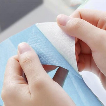 20 переносных одноразовых чехлов на сиденье унитаза, синие