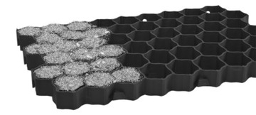 ГАЗОННАЯ СЕТКА GEOCRAT ПАРКОВКА САДОВАЯ 600х400 h30