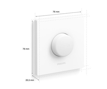 Умный кнопочный переключатель PHILIPS Hue, умная кнопка, диммер