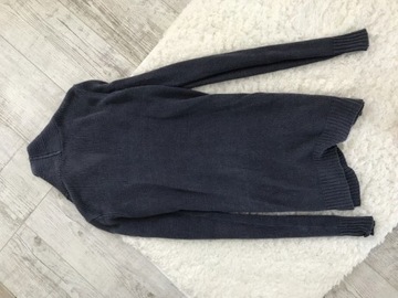 Ralph Lauren dłuższy sweter kardigan 38 oversize