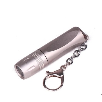LATARKA ZAWIESZKA SOLIDNE ALUMINIUM, WODOSZCZELNA 1AA LED BRELOK