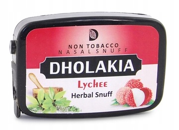 TABAKA DHOLAKIA HERBAL LYCHEE 9G- BEZTYTONIOWA