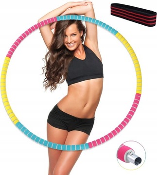 Hula hop z wypustkami Hemesic 96 cm B74