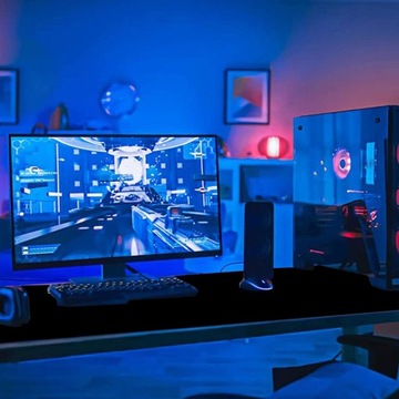 БОЛЬШОЙ КОВРИК ДЛЯ МЫШИ 100x50 ДЛЯ СТОЛ XXL ЧЕРНЫЙ