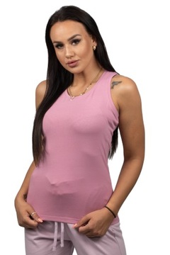 ФУТБОЛКА 4F ТОП ИЗ РОЗОВОГО ХЛОПКА, размер S