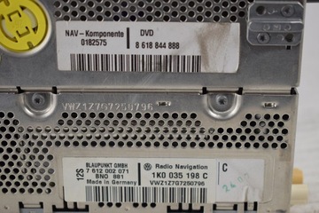 РАДИОНАВИГАЦИОННАЯ VW GOLF V PASSAT B6 1K0035198C