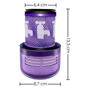 МОЮЩИЙСЯ HEPA-ФИЛЬТР ДЛЯ DYSON V12 ABSOLUTE DETECT SLIM