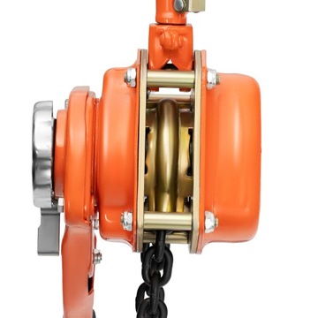 ЛЕБЕДКА КРЮК ЦЕПНАЯ ЛЕБЕДКА ПОДЪЕМ ДВИГАТЕЛЯ 750 кг 0,75 Т