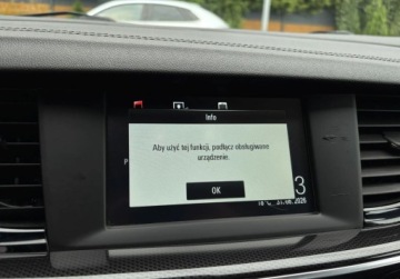 Opel Insignia II Grand Sport 1.5 Turbo 165KM 2018 Opel Insignia 1.5T 165KM kamera AUTOMAT navi bezwypadkowy ZAREJESTROWAN, zdjęcie 18