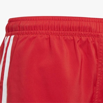 Szorty Chłopięce Adidas Plażowe Kąpielówki Krótkie Spodenki Czerwone 152 cm