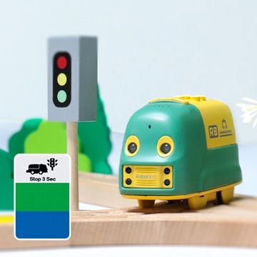 Robobloq Coding Express - Programowalny pociąg z akcesoriami
