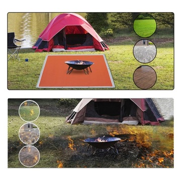 Одеяло сварочное VEVOR 1,7х1,5м Красный