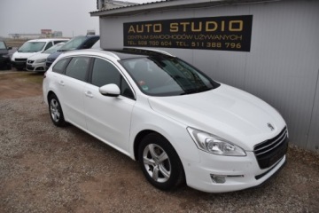 Peugeot 508 I SW 2.0 HDi FAP 140KM 2011 Peugeot 508 Head-UP Duza-Nawigacja Klimatronic Tempomat Komputer Alu-Felgi, zdjęcie 1
