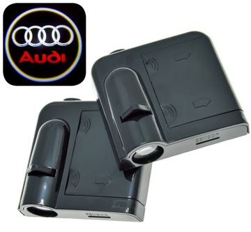Audi! Led Logo Projector HD Lampka Bezprzewodowy!