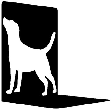 МЕТАЛЛИЧЕСКАЯ подставка для книг на полку Black Pies Loft, АНТИСКОЛЬЗЯЩАЯ