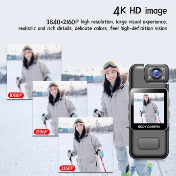 Mini kamera HD 4K Wifi Przenośny cyfrowy rejestrator wideo