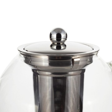 СТЕКЛЯННЫЙ КУВШИН ДЛЯ ЧАЯ, КОФЕ, ТРАВ