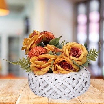 Плетеная крышка для горшка, розетка, цветочный горшок, балкон, терраса, 25 см