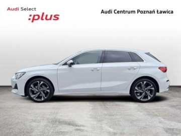 Audi A3 8Y Sportback Facelifting 1.5 35 TFSI 150KM 2025 Audi A3 Sportback 35TFSI 150KM Advanced Stronic AppConnectLampyLEDKameraCo, zdjęcie 31