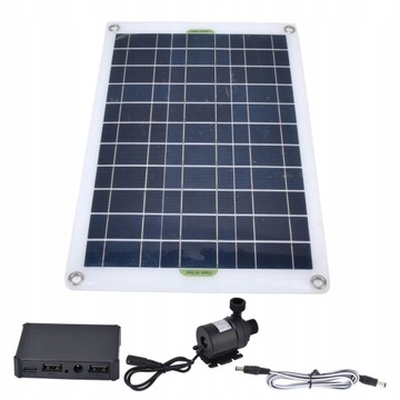 Солнечная водяная помпа 50 Вт Панель 800 л/ч 12 В