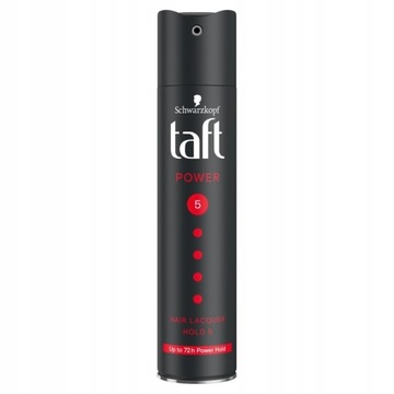 TAFT LAKIER POWER 5 CZARNY 250ml