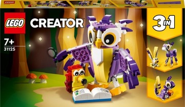 LEGO Creator Fantastyczne leśne stworzenia 31125