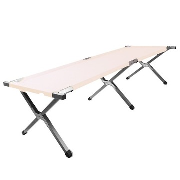 Раскладная туристическая кровать, каноэ XXL, бежевый, 150 кг