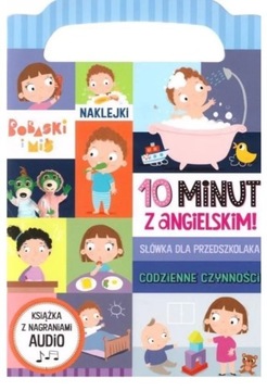 TREFL KSIĄŻECZKA 10 MINUT Z ANGIELSKIM CODZIENNE CZYNNOŚCI 97313
