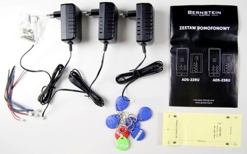 Домофон громкой связи на две семьи с 2 RFID-наушниками