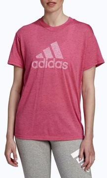 Adidas koszulka sportowa damska oddychająca t-shirt - M