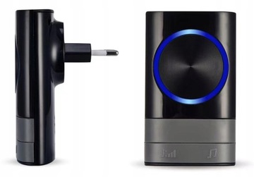 BEZPRZEWODOWY DZWONEK DO DRZWI LED 45 MELODII 200m ZASIĘG WODOODPORNY